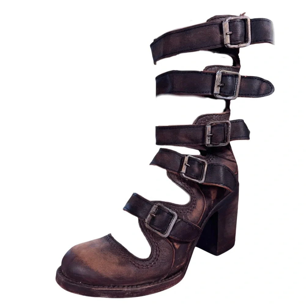 FREEBIRD ONE OF A KIND MARYJANE SANDALS - Picture 2 of 6